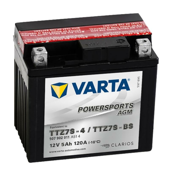 Varta Powersports AGM TTZ7S-BS